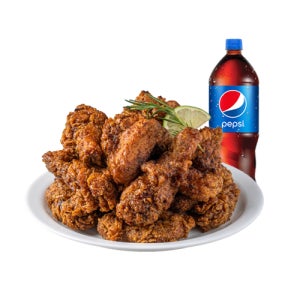 충만치킨 간장티꾸닭(뼈 또는 순살)+콜라1.25L