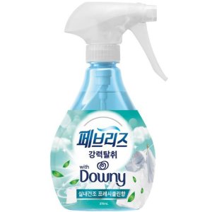 페브리즈 섬유탈취제 다우니실내건조 프레시클린향