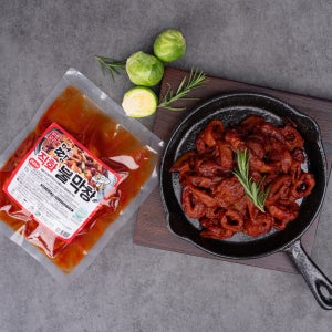 머땀 전자렌지3분,매운 돼지 불막창200g*3봉, 머리에 땀나는 직화구이