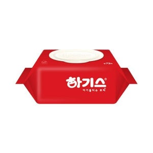 하기스 아기물티슈 72매x10팩 캡형