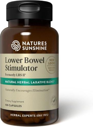 Natures Sunshine Lower Bowel Stimulator 변비완화 100정