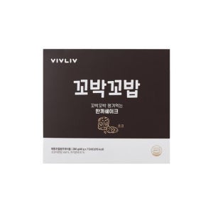 비브리브 꼬박꼬밥 초코맛 40g 7개입