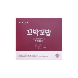 비브리브 꼬박꼬밥 고구마맛 40g 7개입