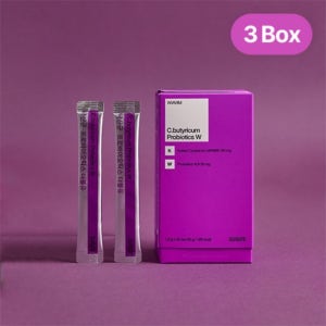 위아바임 낙산균 프로바이오틱스 더블유 30포 X 3박스 / 3개월분 / 경동제약