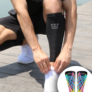 웨이브웨어 스킷핏 스포츠 테이핑 종아리보호대