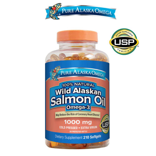 퓨어알래스카 오메가 <b>살몬오일</b> 1000mg 210정