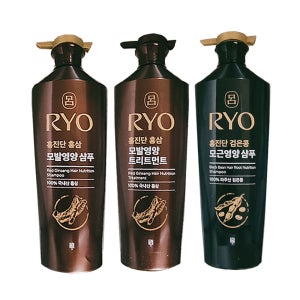 려 홍진단 홍삼 모발영양샴푸/검은콩 모근영양샴푸/트리트먼트 3종중 선택 820ml