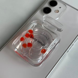 🍒[레터링커스텀,맥세이프 가능] 체리 잼 스마트톡, 510번길 다락