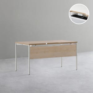 데스커 1400x700 하부가림판 책상 2.0 DSDCB1407