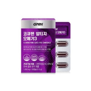 GNM 코큐텐 알티지 오메가3 1개월분