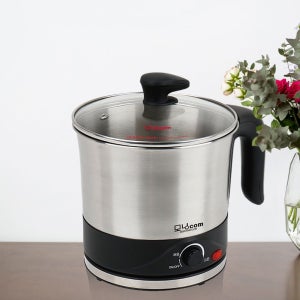 모닝컴 멀티포트 라면포트 1.8L/전기포트 달걀삶기 전기쿠커 전기찜기