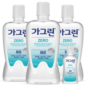 가그린 가그린 제로 820ml 3개+100ml 증정