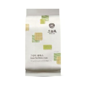 오설록 그린티웨하스 100g