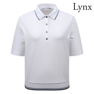 [링스] 여성 시보리 팁포인트 반소매 티셔츠 L21D2TO152_WH
