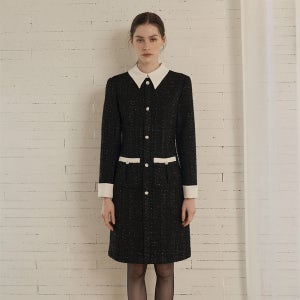 [파이브에비뉴] 벨라 트위드 원피스 YW24D213