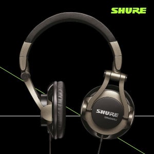 SHURE SRH550DJ 슈어 헤드폰