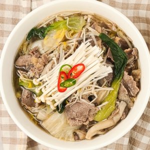 그대로 끓여먹는 소고기 샤브샤브 전골800g 1팩