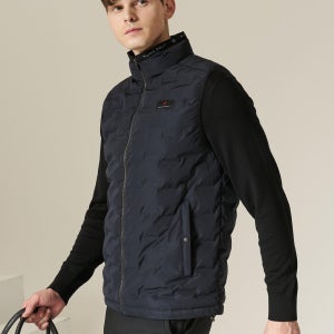 푸마골프 푸마골프 남성 튜브 패딩 베스트 (네이비)