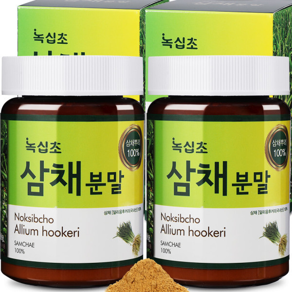 녹십초 삼채 분말 100g x2병/국내산 삼채 100%
