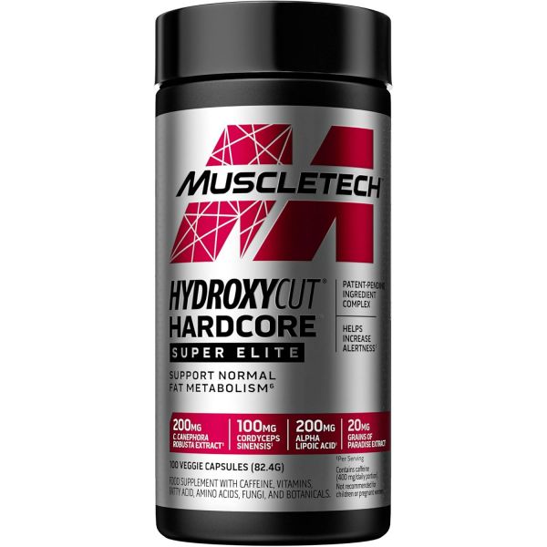 [B08MM45SLM] MuscleTech 머슬테크 <b>하이드록시컷</b> 하드코어 슈퍼 엘리트 지원 주의력 및 <b>운동</b> 능력 향상 알파 100캡슐  1개