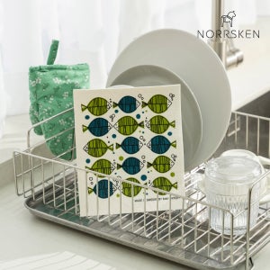 노르센 빨아쓰는 스웨덴 셀룰로오스 행주 트로피컬 피쉬