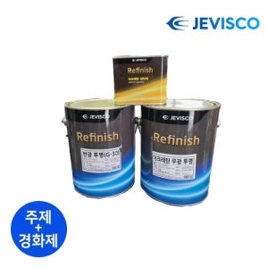 [제비스코] 아크레탄 10:1 클리어 경화제 포함 4L (무광/반광)