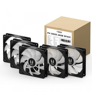 3RSYS PH-12025 ARGB (5팩, 블랙)