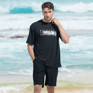 [SET] 남성래쉬가드세트 2피스 반팔티+보드숏