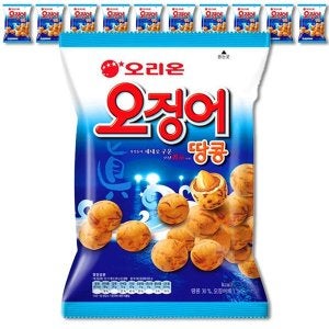 오리온 갤러리아 오리온 오징어 땅콩 180gX10개