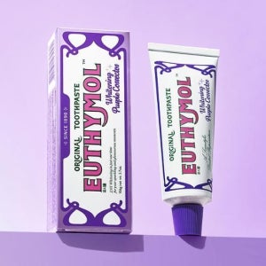 유시몰 X 산리오 화이트닝 퍼플 치약/칫솔