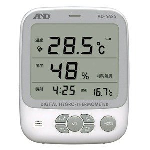 AND 생활 환경 온습도계 AD-5685
