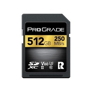 [ProGrade] SDXC UHS-II V60 250R 512GB