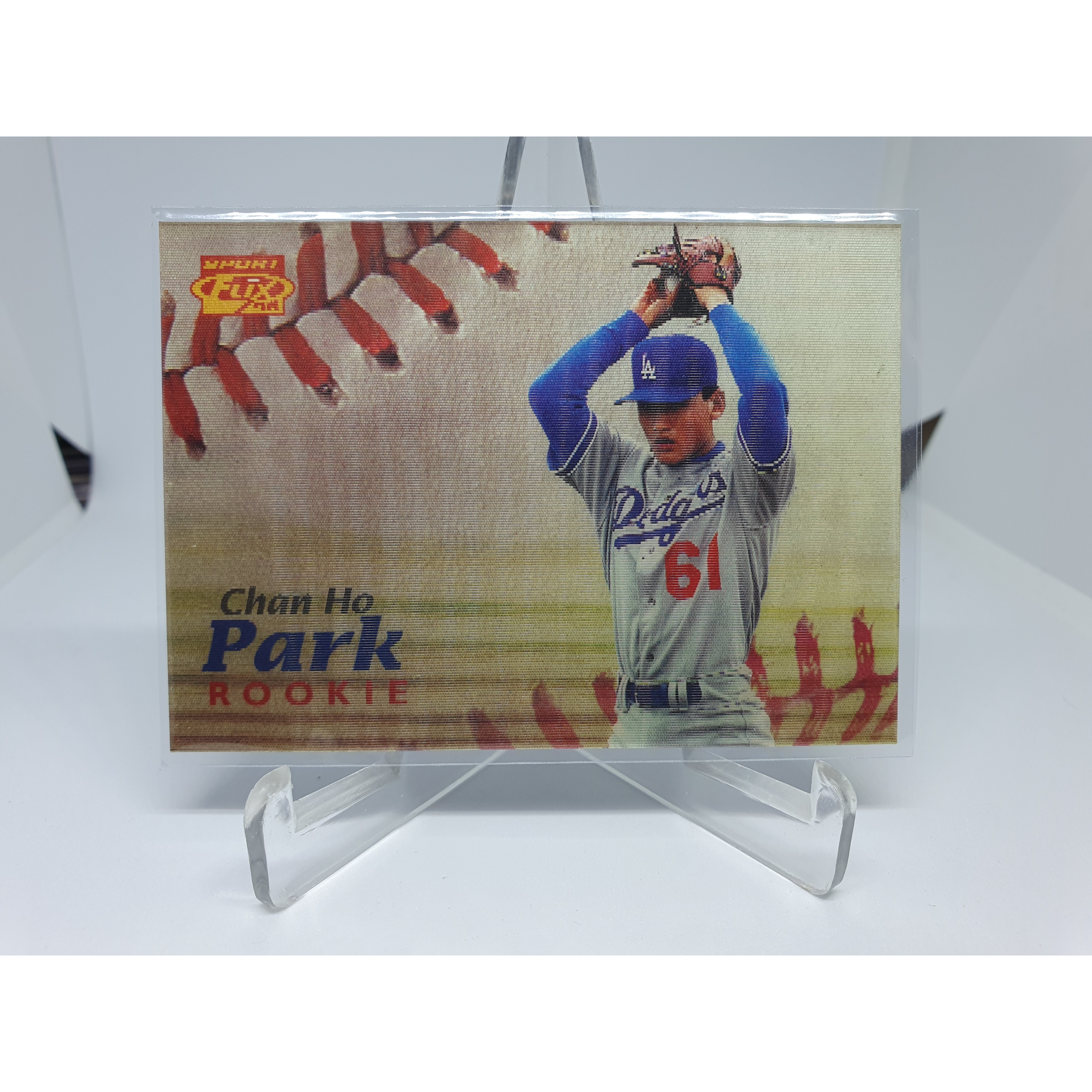 박찬호 MLB 야구카드 1996 Pinnacle Sportflix LA 다저스  1개