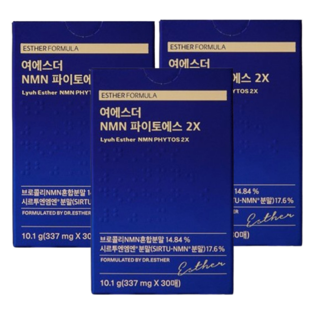 에스더포뮬러 여에스더 NMN 파이토에스 2X 30매 3박스