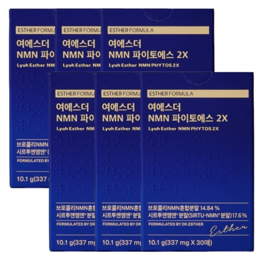 에스더포뮬러 여에스더 NMN 파이토에스 2X 30매 6박스