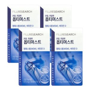 필리서치 관절 연골엔 옵티머스트 673mg x 90정 4박스 -디카라이프-