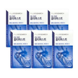 필리서치 관절 연골엔 옵티머스트 673mg x 90정 6박스 -디카라이프-