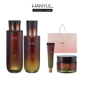 한율 [포토리뷰 2,000P적립] 송담 탄력 2종 (스킨 150ml + 에멀전 125ml)