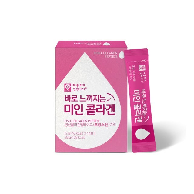 애플트리김약사네 바로 느껴지는 미인 <b>콜라겐</b> 2g x 14포, 1개