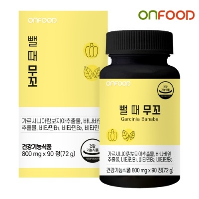 <b>온푸드</b> 뺄 때 무꼬 800mg x 90정, 1개