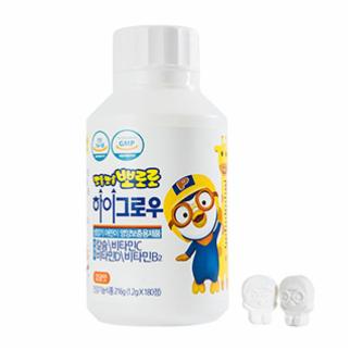 뽀로로 하이그로우 1.2g x 180정, 1개