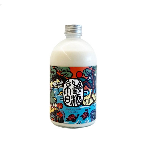 Gwacheon Doga Gyeonggi Baekju 14% ABV 500ml, 1 Count