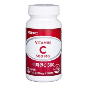GNC 비타민C 500 610mg x 100정, 1개