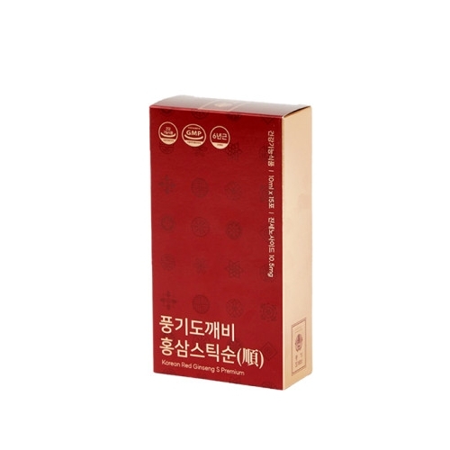 <b>풍기도깨비 홍삼</b>스틱 순 10ml x 15포, 1개