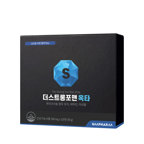지엠팜 더<b>스트롱</b>포맨 옥타 500mg x 120정, 1개