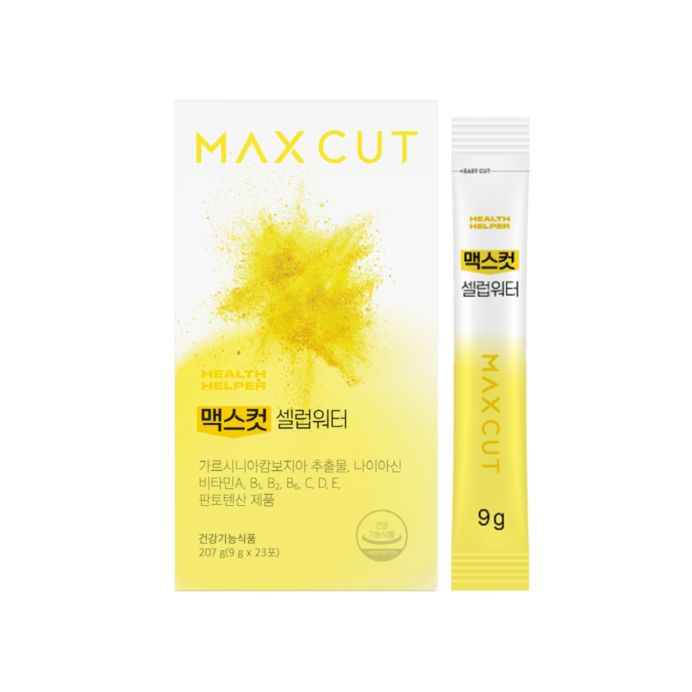 헬스헬퍼 맥스컷 <b>셀럽워터</b> 9g x 23포, 1개