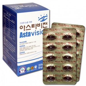 아스타비전 500mg x 60캡슐, 1개