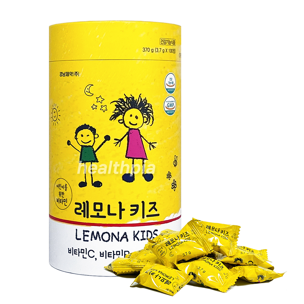 경남제약 어린이를 위한 비티민 <b>레모나</b> 키즈 3.7g x 100정, 1개