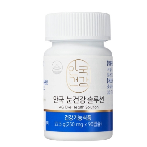 안국건강 안국 눈건강 솔루션 250mg x 90캡슐, 1개