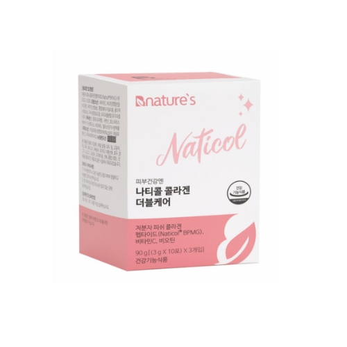 비네이쳐스 피부건강엔 나티콜 콜라겐 더블케어 3g x 30포, 1개